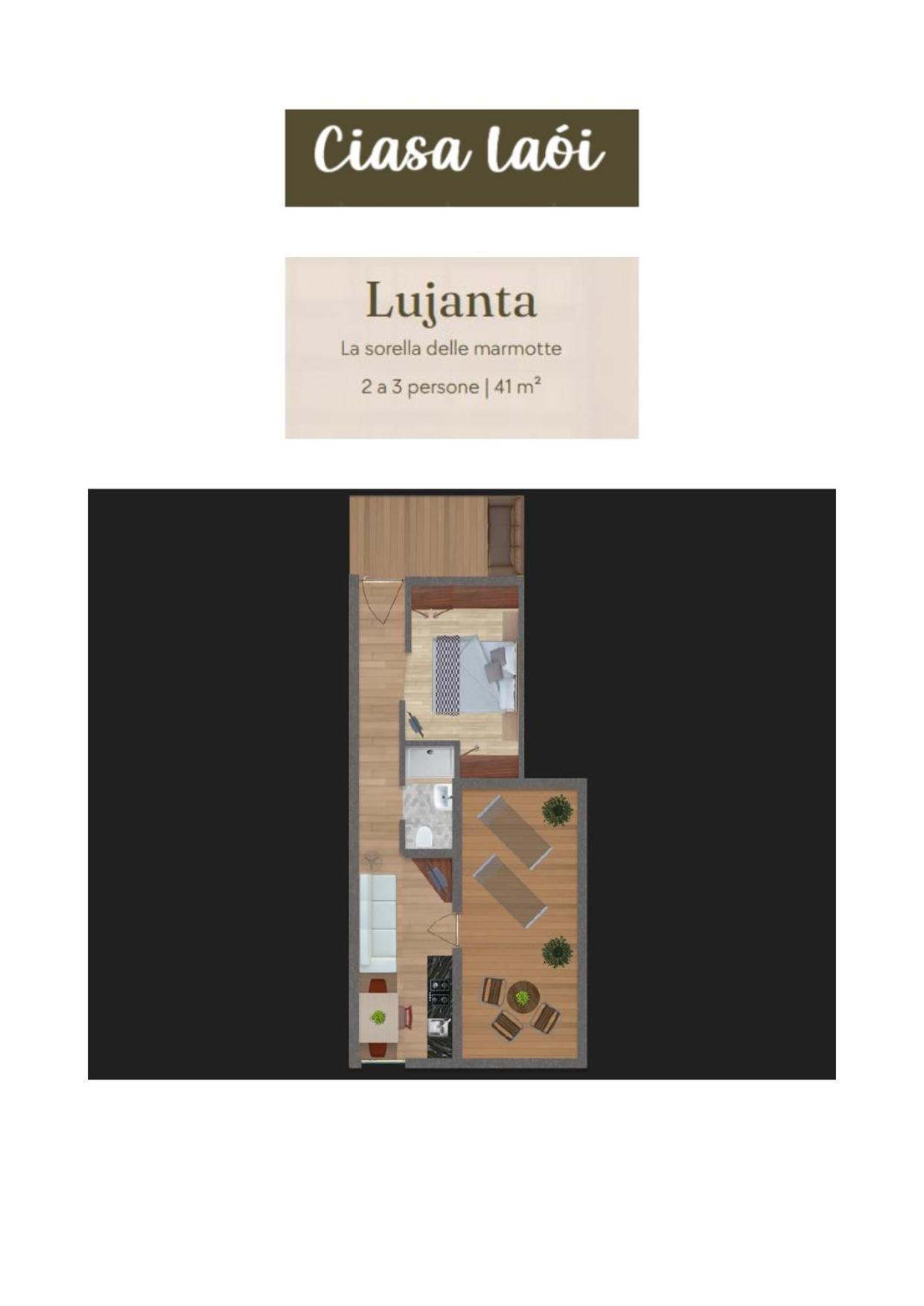Apartment Ciasa Laoi 圣卡夏诺 外观 照片